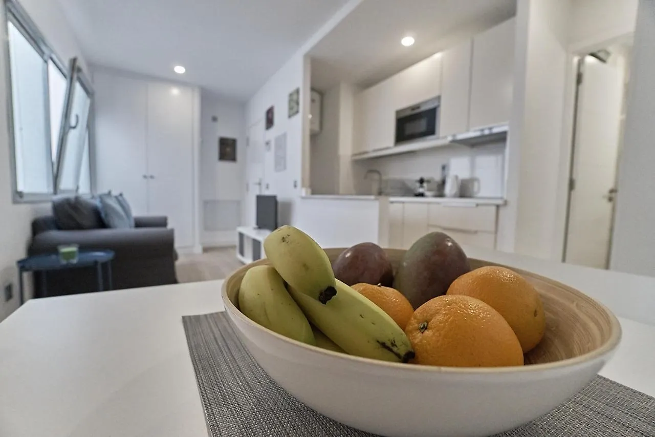 Malibu Canteras Studio 8 - Playa, Wifi, Smarttv, Ac Las Palmas de Gran Canaria Lägenhet